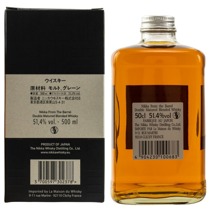 Nikka Whisky From the Barrel 0,5 L 51,4% vol Nikka Whisky From the Barrel 0,5 L 51,4% vol
